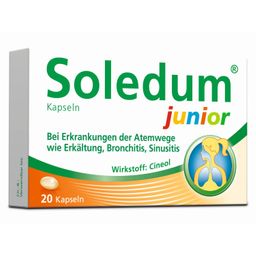 Soledum® Kapseln junior bei Erkältung, Bronchitis & Sinusitis