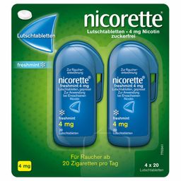 nicorette® Lutschtabletten 4mg freshmint
