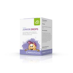 Lactobact JUNIOR DROPS – Darmflora aufbauen & Immunsystem stärken. Probiotische Lutschtablette mit Vitaminen & Bakterienkulturen. Ab 3 Jahren