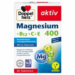 Doppelherz® aktiv Magnesium 400 +B12+C+E