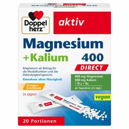 Doppelherz® aktiv Magnesium + Kalium DIRECT