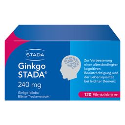 Ginkgo Biloba STADA® 240 mg bei Gedächtnis- und Konzentrationsstörungen