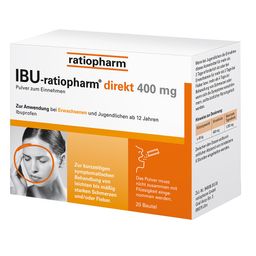 IBU-ratiopharm® direkt 400 mg Pulver zum Einnehmen