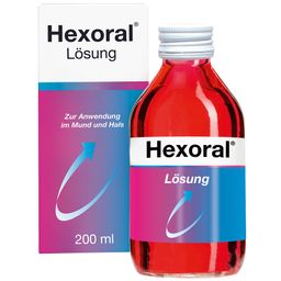 Hexoral® Lösung bei Entzündungen in Mund und Rachen