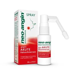 neo-angin Benzydamin Spray gegen akute Halsschmerzen - zuckerfrei