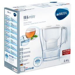 BRITA® fill & enjoy Aluna Tischwasserfilter 2,4 Liter weiß