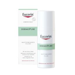 Eucerin® DermoPure mattierendes Fluid + Eucerin Konjac-Schwamm GRATIS