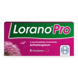Lorano®Pro bei Allergie – Die Allergietabletten für alle Heuschnupfen-Symptome
