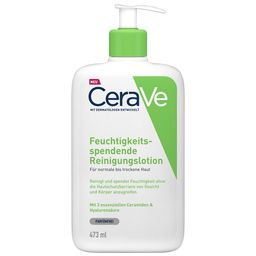 CeraVe Feuchtigkeitsspendende Reinigungslotion: nicht schäumende Reinigung für Gesicht und Körper + Feuchtigkeitsspendende Reinigungslotion Mini GRATIS