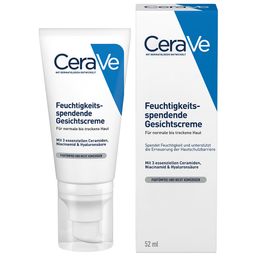 CeraVe Feuchtigkeitsspendende Gesichtscreme: intensiv hydratisierende Nachtcreme mit Hyaluron - 20% Sofortrabatt* mit dermo20