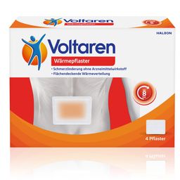 Voltaren Wärmepflaster ohne Arzneimittelwirkstoff, 4 Pflaster