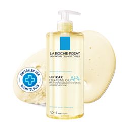 La Roche Posay Dusch- und Badeöl AP+ Rückfettendes Duschgel - Badeöl für juckende, trockene und empfindliche Haut