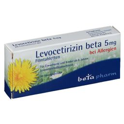 Levocetirizin beta 5 mg