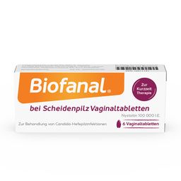 Biofanal® bei Scheidenpilz Vaginaltabletten