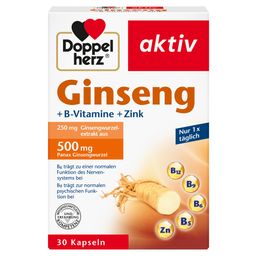 Doppelherz® Ginseng 250 + B-Vitamine + Zink