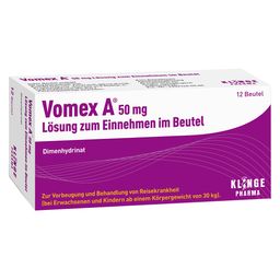 VOMEX A 50 mg im Beutel für Unterwegs