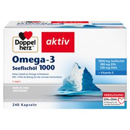 Doppelherz® aktiv Omega-3 Seefischöl 1000
