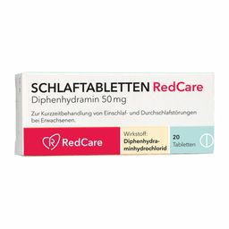 SCHLAFTABLETTEN RedCare Diphenhydramin