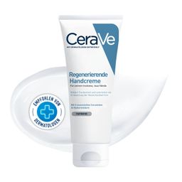 CeraVe Regenerierende Handcreme: feuchtigkeitsspendende Handpflege mit Hyaluron und Ceramiden