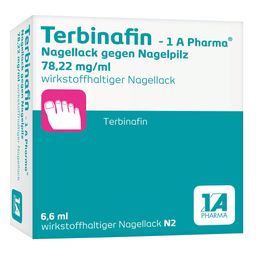 Terbinafin - 1 A Pharma® Nagellack gegen Nagelpilz