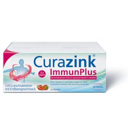 Curazink® ImmunPlus – Veganes Nahrungsergänzungsmittel zur Unterstützung des Immunsystems, Zinkcitrat