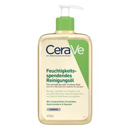 CeraVe Feuchtigkeitsspendendes Reinigungsöl: sanfter Reinigungsschaum für normale bis sehr trockene Haut