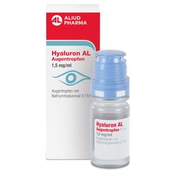 Hyaluron AL Augentropfen 1,5 mg/ml bei trockenen Augen