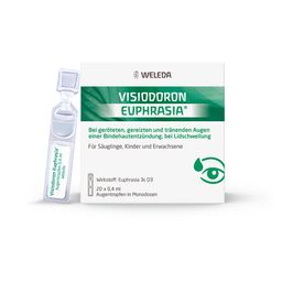 Visiodoron Euphrasia® Augentropfen in Monodosen- bei geröteten, gereizten & tränenden Augen einer Bindehautentzündung