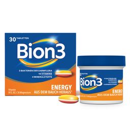Bion3 Energy Multivitamin zur Darm-² & Energieunterstützung¹