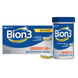 Bion3 50+ Energy Multivitamin für Darm-² & Energieunterstützung¹