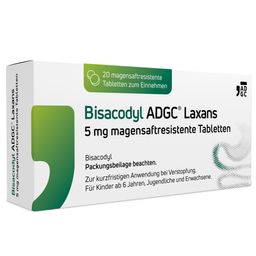 Bisacodyl ADGC® Laxans Abführmittel bei Verstopfung wirksam und gut verträglich