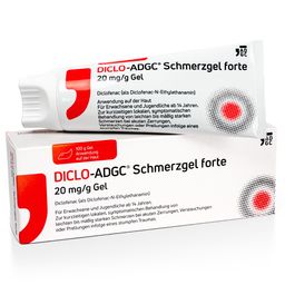 DICLO ADGC® Schmerzgel forte 20mg/g bei Schmerzen wie z.B. Rückenschmerzen