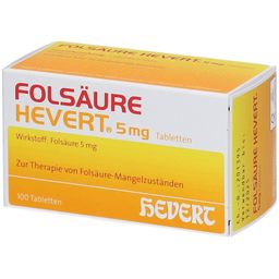 FOLSÄURE HEVERT® 5 mg