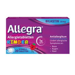 Allegra® Allergietabletten für Kinder – Schmelztabletten, 20 St.