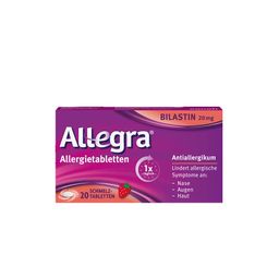 Allegra® Allergietabletten - Jetzt 10% mit dem Code "allegra10" sparen*