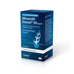 Minoxidil Dexcel® 50 mg/ml Spray, bei erblich bedingtem Haarausfall bei Männern