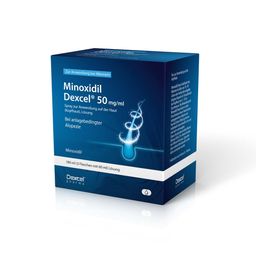 Minoxidil Dexcel® 50 mg/ml Spray, bei erblich bedingtem Haarausfall bei Männern