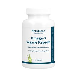 NatuGena Omega-3 Vegane Kapseln – Algenöl mit DHA & EPA