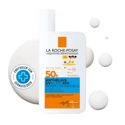 La Roche Posay Anthelios UVMUNE 400 Kids Invisible Fluid LSF 50+: Sonnenpflege mit MEXORYL 400 für empfindliche Kinderhaut + Lipikar Baume AP+M Körperbalsam Mini 75ml GRATIS