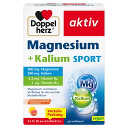 Doppelherz® aktiv Magnesium + Kalium Sport Brausetabletten