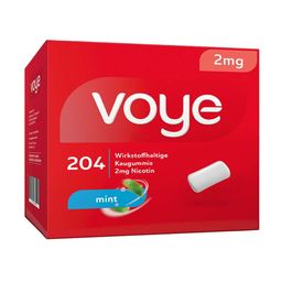 Voye Mint 2 mg wirkstoffhaltiges Kaugummi