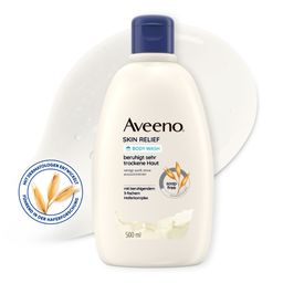 Aveeno® Skin Relief veganes Duschgel mit 3-fachem Haferkomplex für trockene Haut - Jetzt 20% sparen mit Code "20aveeno"*