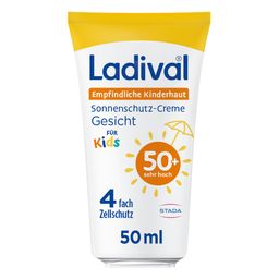 Ladival® Empfindliche Kinderhaut Sonnenschutz-Creme LSF 50+ + Ladival Badeente GRATIS