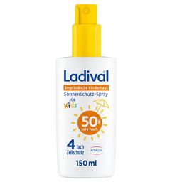 Ladival® Empfindliche Kinderhaut Sonnenschutz-Spray LSF 50+ + Ladival Badeente GRATIS