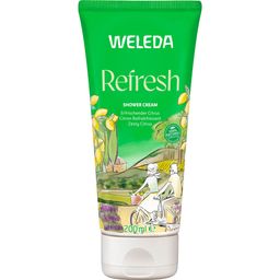 Weleda Refresh Shower Cream mit Zitrusduft