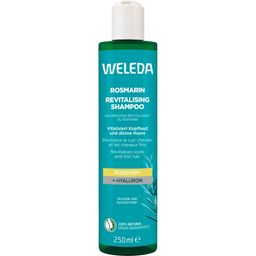 Weleda Rosmarin Shampoo - ohne Silikone, mit Hyaluronsäure & Bio-Rosmarinöl für Volumen & Pflege