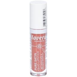 lavera Pure Satin Liquid Lipstick Nude Petal 02