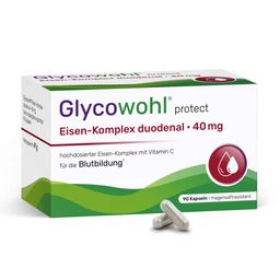 GLYCOWOHL® Eisen-Komplex duodenal 40 mg + Vitamin C hochdosiert