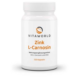 VitaWorld Zink L-Carnosin Kapseln mit 300 mg L-Carnosin