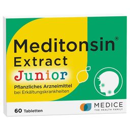 Meditonsin Extract Junior Pflanzliche Erkältungstabletten